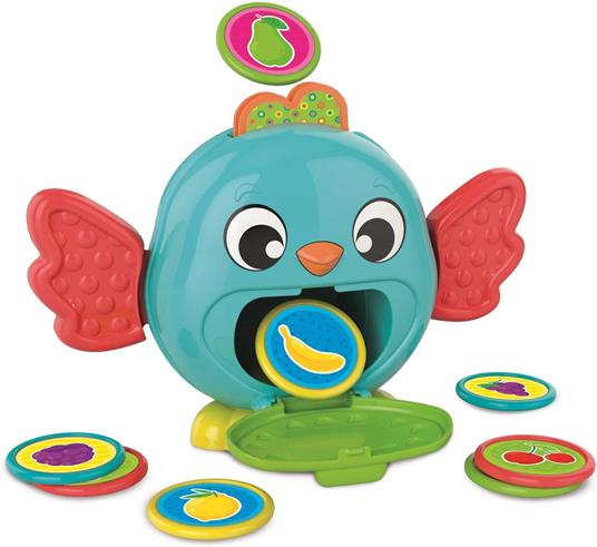Clementoni Baby Montessori - Birdy Bank, Gioco Prima Infanzia per Bambini 12+ Mesi, Salvadanaio con Gettoni - 4