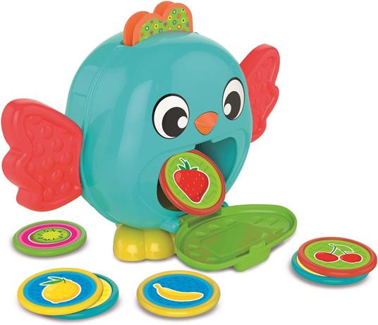 Clementoni Baby Montessori - Birdy Bank, Gioco Prima Infanzia per Bambini 12+ Mesi, Salvadanaio con Gettoni - 5