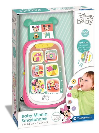 Clementoni: Baby  Prima Infanzia Disney Baby Minnie Smartphone New