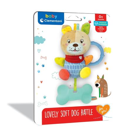 Lovely Soft Dog Rattle - 2