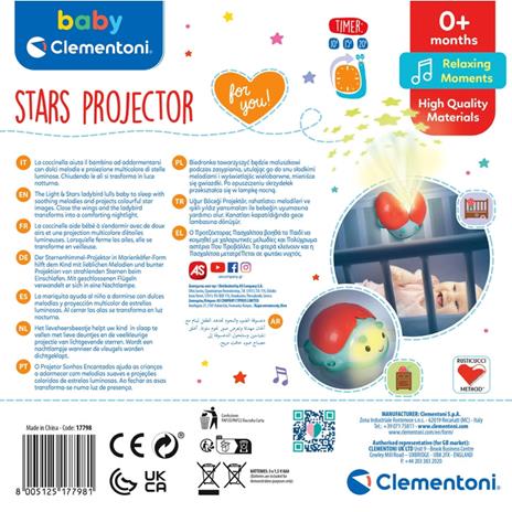 Stars Projector Light & Sounds - 3
