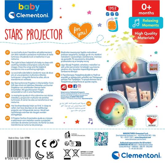 Stars Projector Light & Sounds - 3