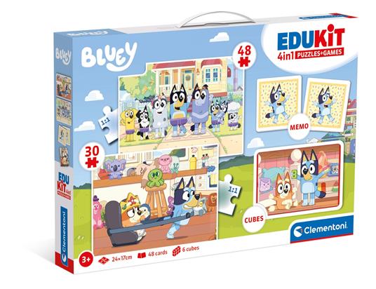 Edukit 4 In 1 - Bluey