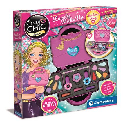 Clementoni: Bambina Giochi Creativi Crazy Chic - Trousse Lovely Make Up