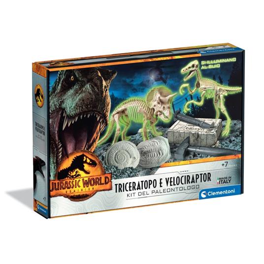 JW3 - Triceratopo e Velociraptor
