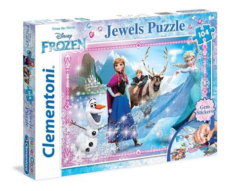 Puzzle Jeweles 104 pezzi Frozen. Personaggi - 2