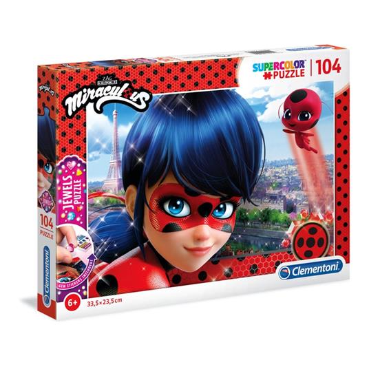 Puzzle Miraculous - 104 pezzi
