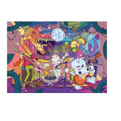 Puzzle Puzzle da 104 pezzi Brilliant Music Band