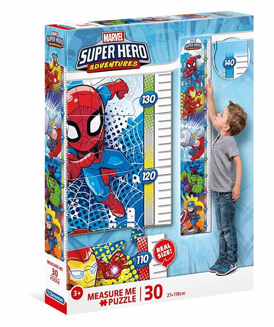 Puzzle Measure Me Marvel Super Hero