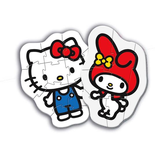 Clementoni 20818 My First Puzzle Hello Kitty 3 6 9 12 Pezzi Made In Italy Puzzle Bambini 2 Anni + - 4