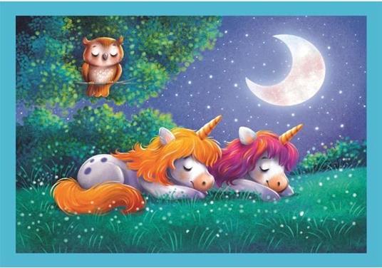Puzzle 4 in 1 al giorno con gli unicorni - 2
