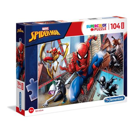 Marvel Spider-Man 104 maxi pezzi Supercolor Puzzle