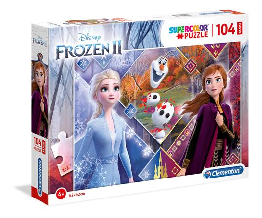 Disney Frozen 2 104 maxi pezzi Supercolor Puzzle