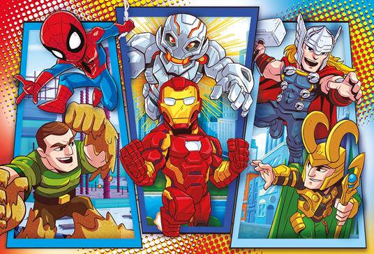 Marvel Super Hero 104 maxi pezzi Supercolor Puzzle - 2