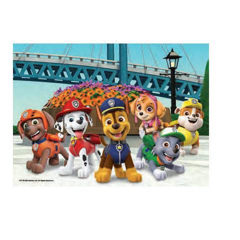 Puzzle Puzzle da 104 Pezzi Maxi Supercolor: Paw Patrol