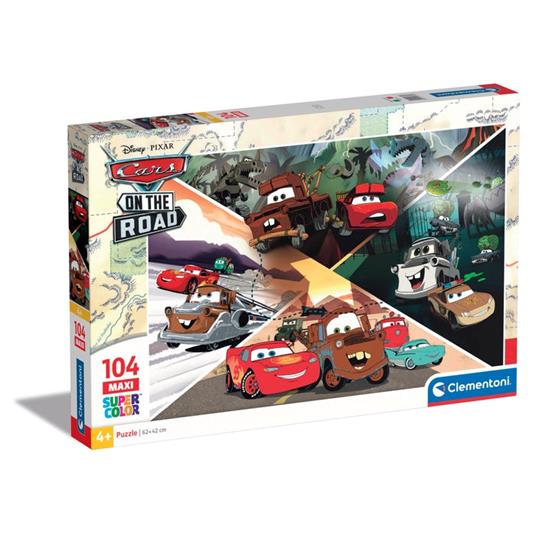 Puzzle Cars on the Road - 104 pezzi
