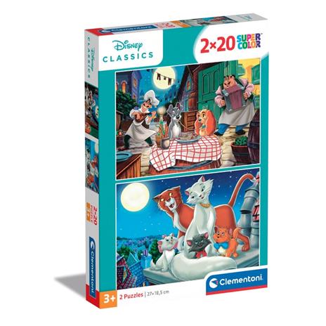 Puzzle Disney Animals - 2x20 pezzi