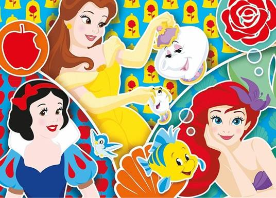 Puzzle 2x20 Princess. Clementoni 24766 - 3