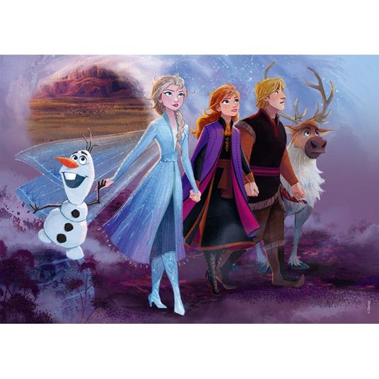 Clementoni Play For Future Disney Frozen 2 2x20 pezzi materiali 100% riciclati Made in Italy, puzzle bambini 3 anni+, 24773 - 3