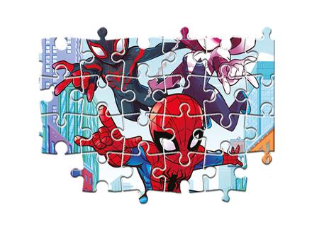 Clementoni Play For Future Marvel Super Hero 2x20 pezzi materiali 100% riciclati Made in Italy, puzzle bambini 3 anni+, 24775 - 4