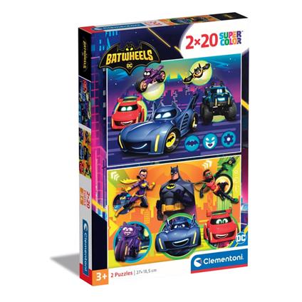 Puzzle Batwheels - 2x20 pezzi