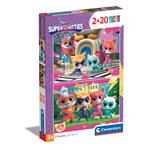 Puzzle Disney Super Kitties - 2x20 pezzi