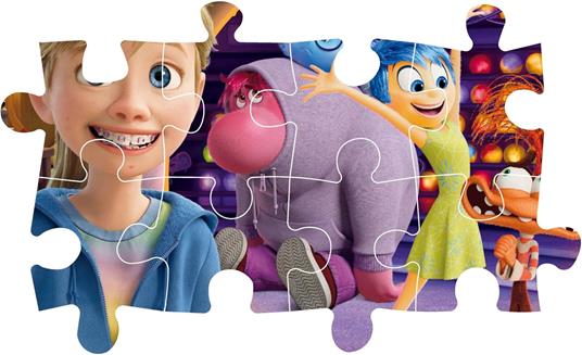 Clementoni - Puzzle per Bambini 104 Pezzi Supercolor Maxi, per Bambini 4+ Anni, Cartone Disney Inside Out 2 - 4