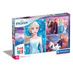 Puzzle Frozen - 3x48 pezzi