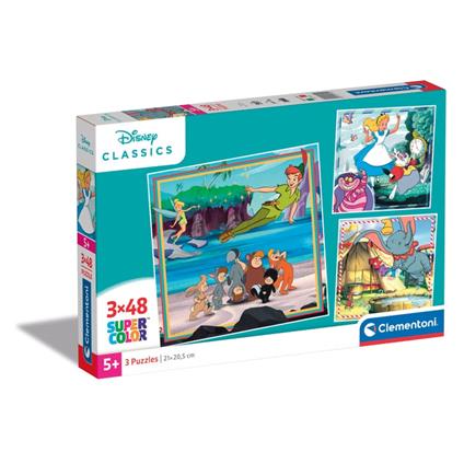 Puzzle Disney Classics - 3x48 pezzi