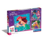 Puzzle Disney Princess - 3x48 pezzi