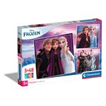 Puzzle Disney Frozen - 3x48 pezzi