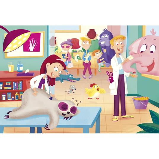 Puzzle Maxi 60 Pz. La Veterinaria - 2