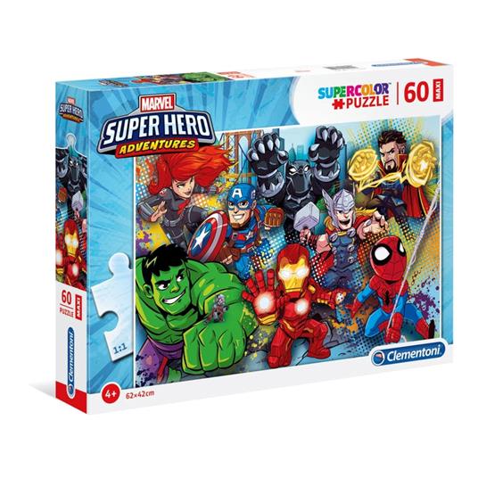 Puzzle Maxi 60 Pz Marvel Super Hero