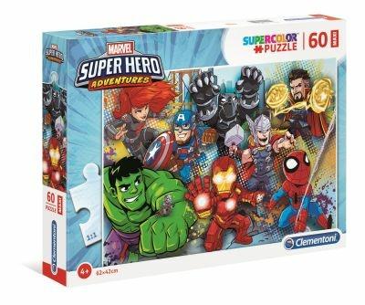 Puzzle Maxi 60 Pz Marvel Super Hero - 4