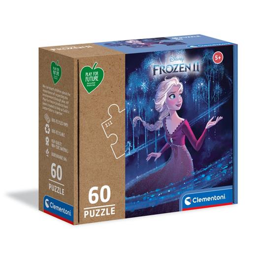 Clementoni Play For Future Disney Frozen 2 60 pezzi materiali 100
