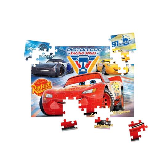Disney Cars 104 pezzi Supercolor Puzzle - 4