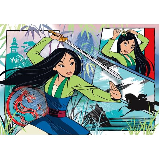 Disney: Mulan - Clementoni Supercolor Puzzle 104 Pz - 2