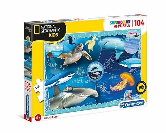 Ocean Explorer 104 pezzi National Geographic Kids