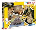 Wildlife Adventure 104 pezzi National Geographic Kids