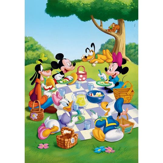 Clementoni Play For Future Disney Mickey Classic 104 pezzi materiali 100% riciclati Made in Italy, puzzle bambini 6 anni+, 27153 - 2