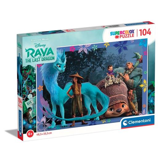 Disney Clementoni Puzzle 104 Pz Disney Raya 2