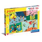 Clementoni: Puzzle 104 Pz - Pippi Calzelunghe