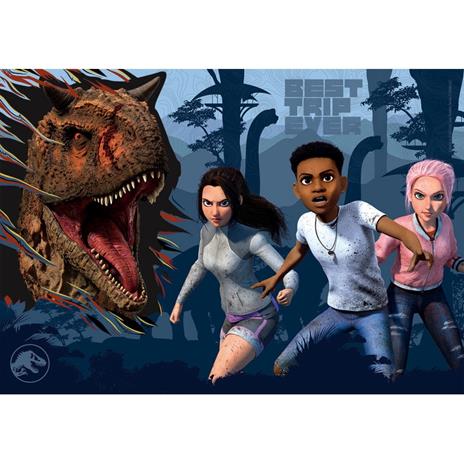 Puzzle 104 Pezzi Jurassic World Camp Cretaceus - 2