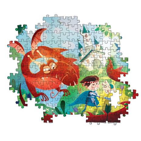 Puzzle The Dragon and The Knight - 180 pezzi - 3