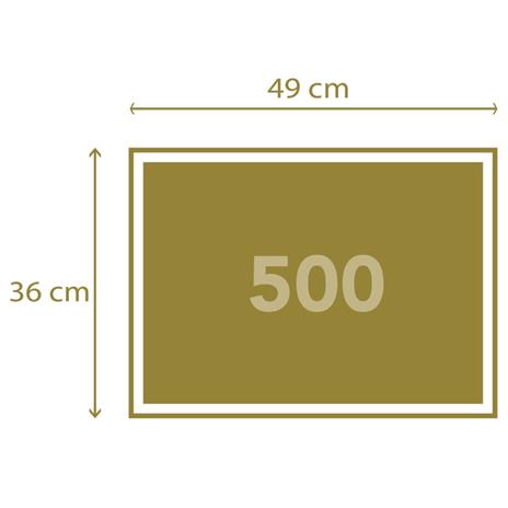 Puzzle Clementoni 500 pezzi. Fiat 500 - 5