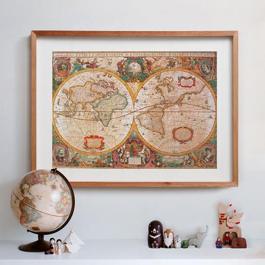 Old Map 1000 pezzi High Quality Collection - 5