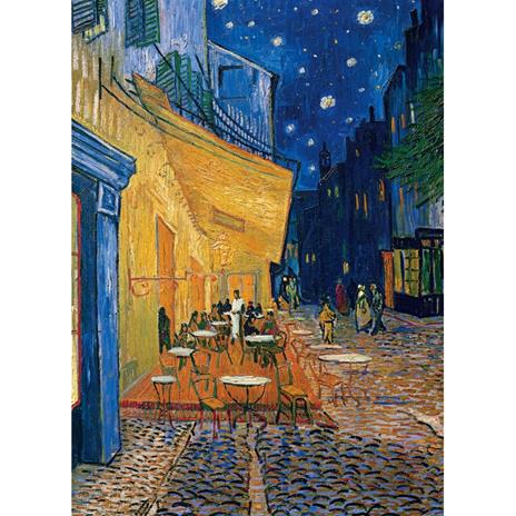 Puzzle Clementoni 1000 pezzi. Van Gogh: Esterno di caffè di notte - 3