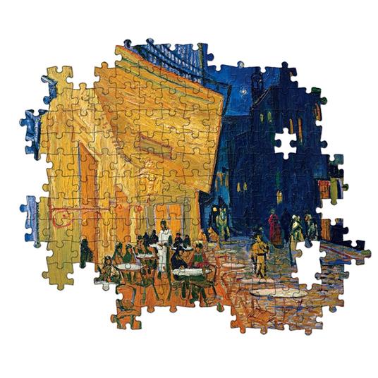 Puzzle Clementoni 1000 pezzi. Van Gogh: Esterno di caffè di notte - 5