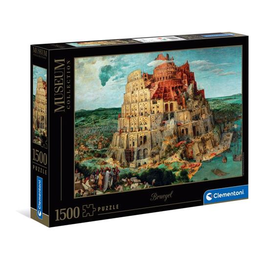 Puzzle Bruegel: The Tower of Babel Museum 1500 - 2000 Pezzi - 2