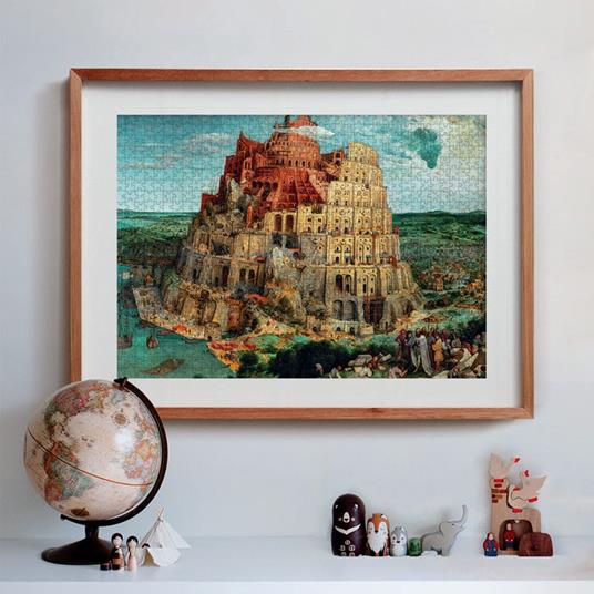 Puzzle Bruegel: The Tower of Babel Museum 1500 - 2000 Pezzi - 4